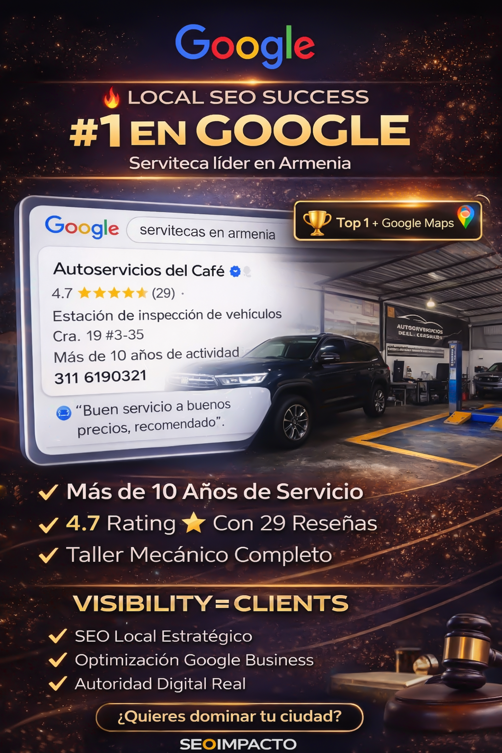 Ranking de Maps de cliente